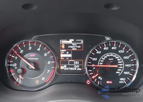 2021 Subaru Wrx Sti z USA, uszkodzony, nr VIN JF1VA2E69M9808172